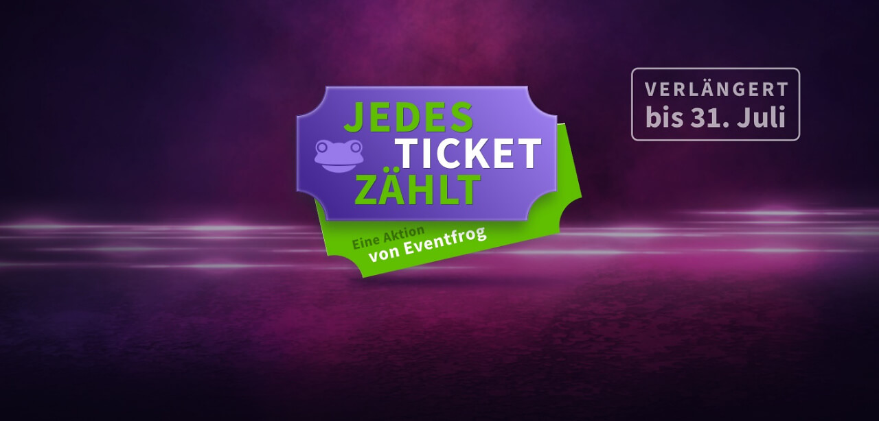 Die Aktion «Jedes Ticket zählt» wird verlängert - Der Eventfrog Blog