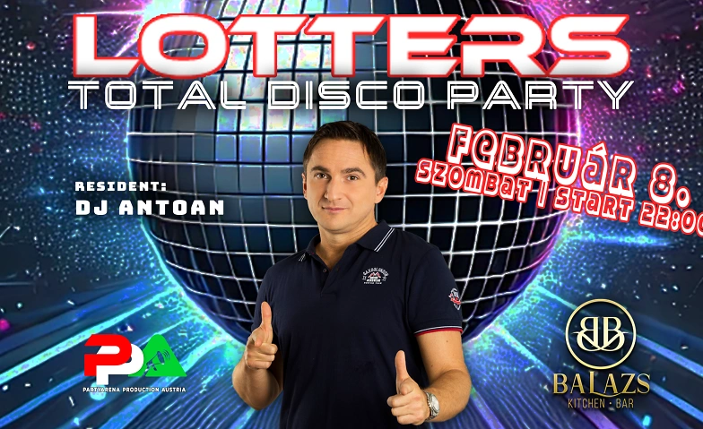 Event-Image for 'Total Discoparty Linzben Lotters-szel'