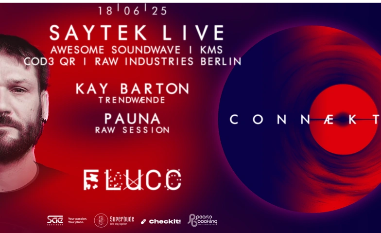 Event-Image for 'CONNÆKT x SAYTEK live'