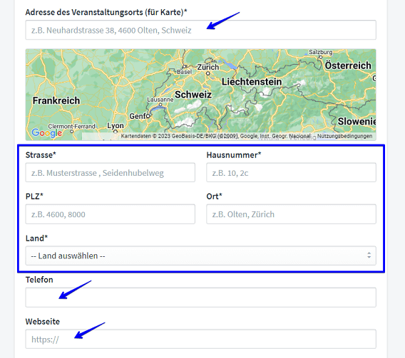 Locations V