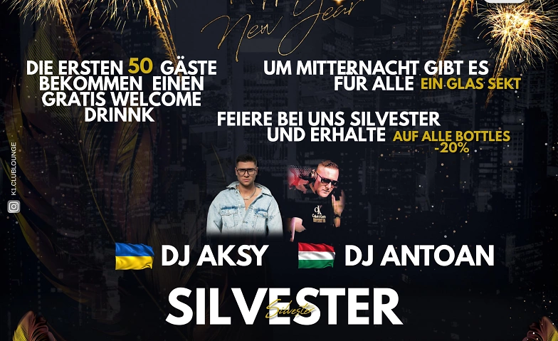 Event-Image for 'SzilveszterParty DJ ANTOAN & DJ AKSY'